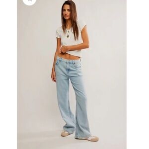 Free People We The Free Roam Free Stride Jeans